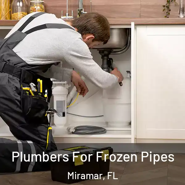  Plumbers For Frozen Pipes Miramar, FL