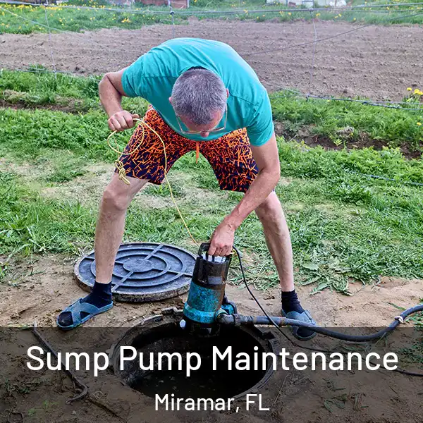  Sump Pump Maintenance Miramar, FL