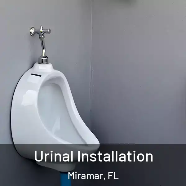  Urinal Installation Miramar, FL